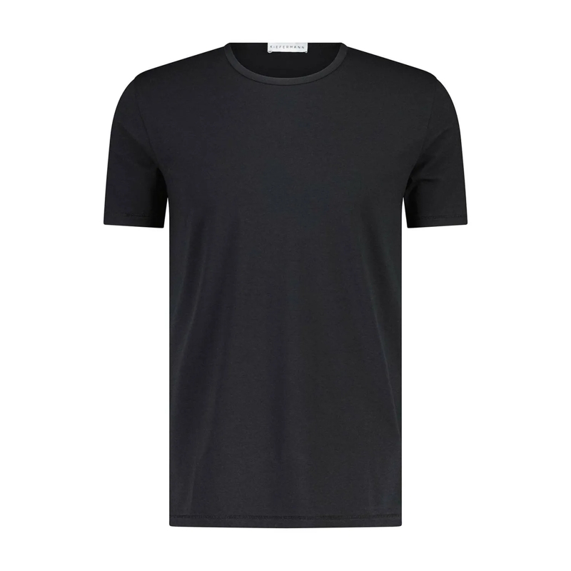 Kiefermann T-Shirt T-Shirt Hero aus Baumwoll-Mix Schwarz