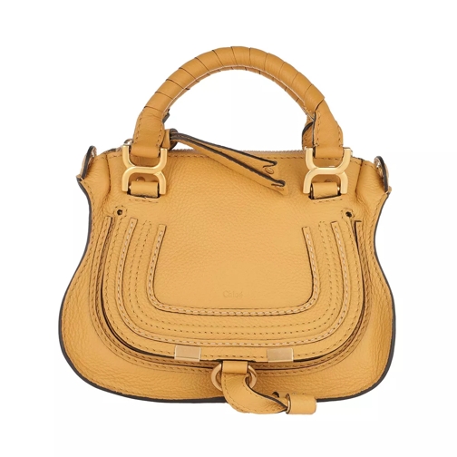 Chloé Marcie Mini Crossbody Bag Honey Gold Tote
