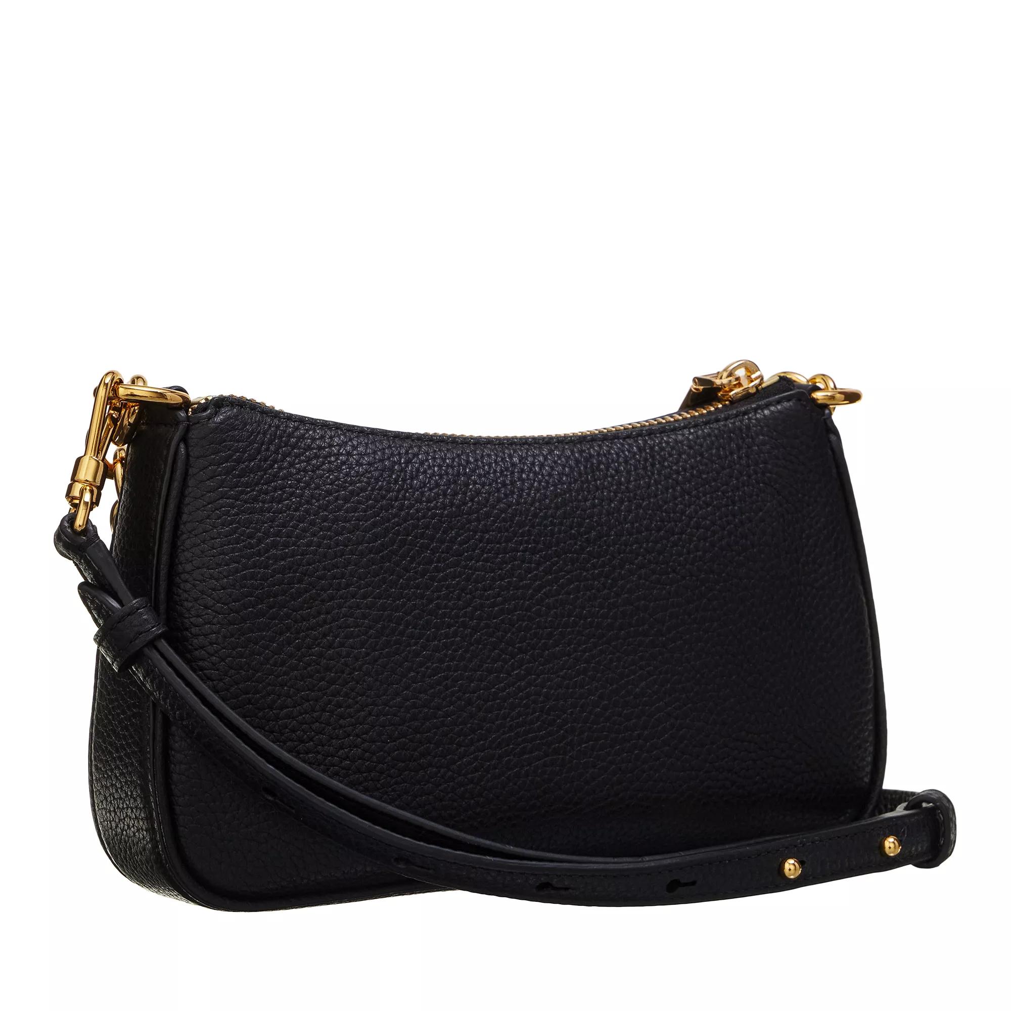 kate spade new york Crossbody bags Jolie Pebbled Leather Small Convertible Crossbody in zwart