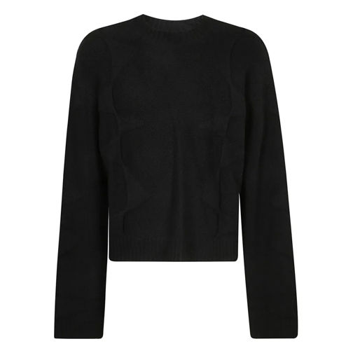 HELIOT EMIL Pull Black Cashmere Blend Sweater Black