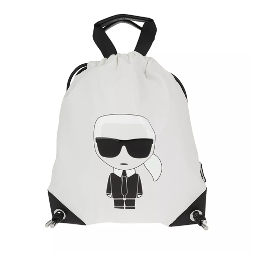 Karl Lagerfeld Karl Ikonik Nylon Flat Backpack Rucksack