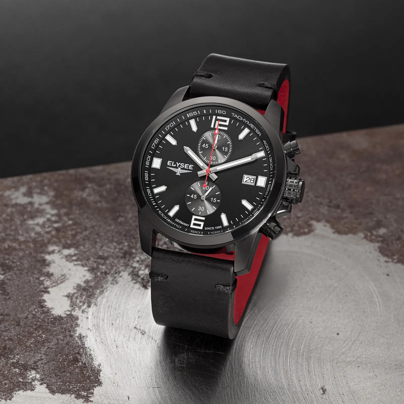 Thumbnail - Elysee Uhren - ZIROS CHRONO - Gr. unisize - in Schwarz - für Damen