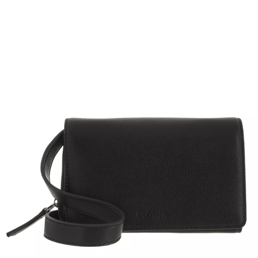 Calvin Klein Wallet Mini Bag Black Kedjeplånbok