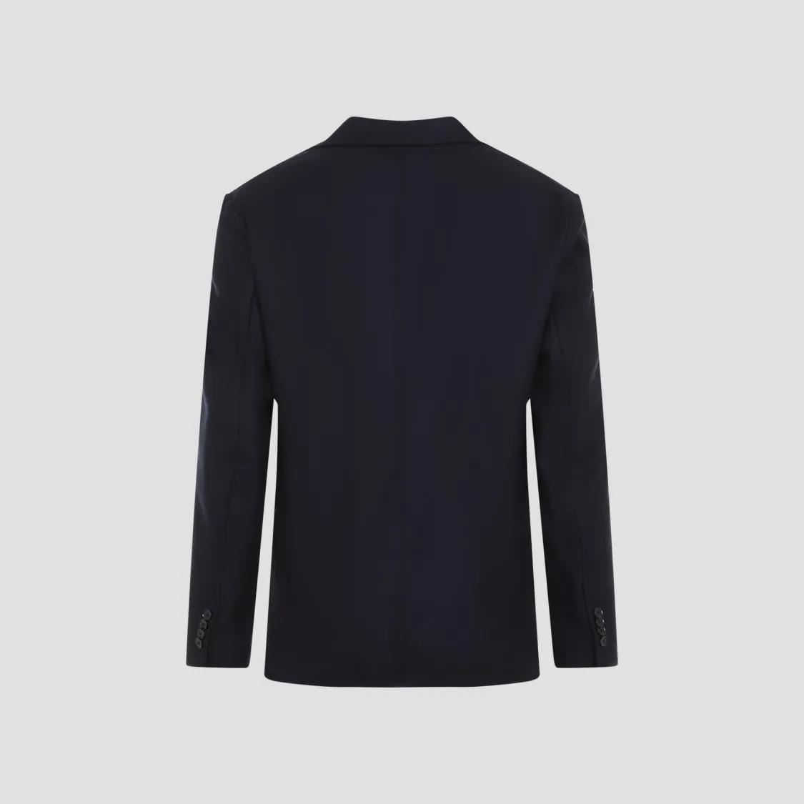 Brioni - Navy-Blue Sapphire Wool Ds Jacket - Größe M - blau