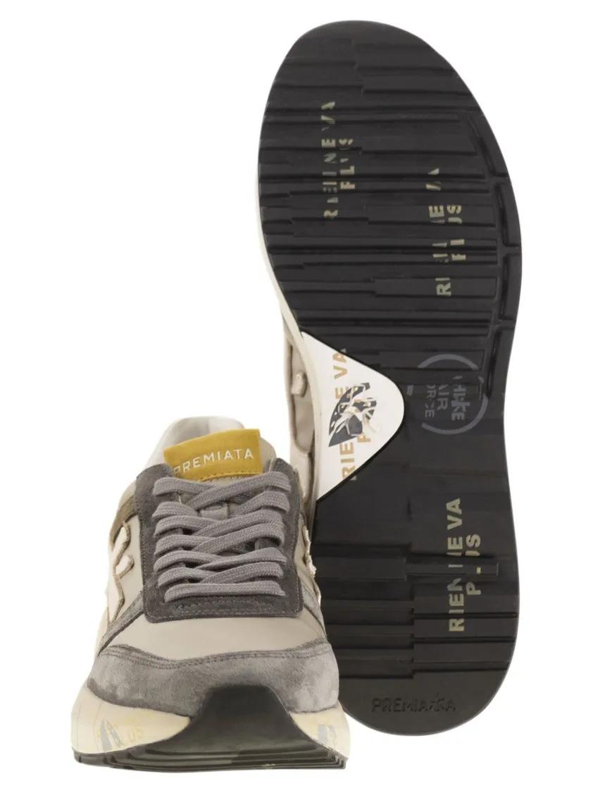 Thumbnail - Premiata Low-Top Sneaker - Mick 7713 - Sneakers With Side Logo - Gr. 40 (EU) - in Beige - für Damen