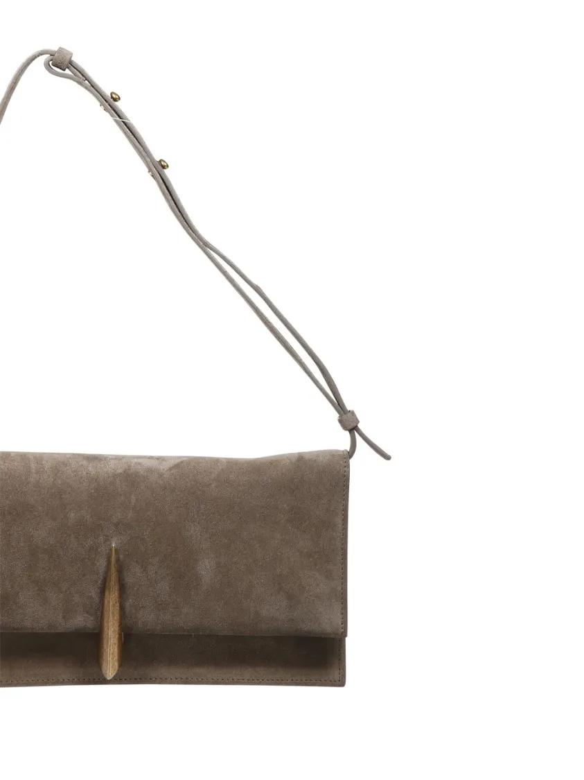 Benedetta Bruzziches Hobo bags Una Nessuna Centonila Bag in grijs