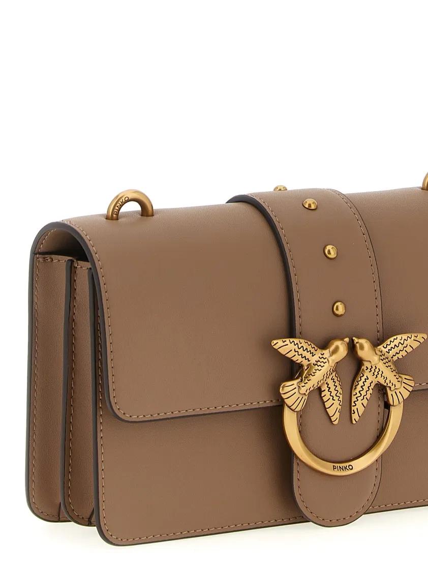 Pinko Hobo bags 'Love One Mini' Crossbody Bag in bruin