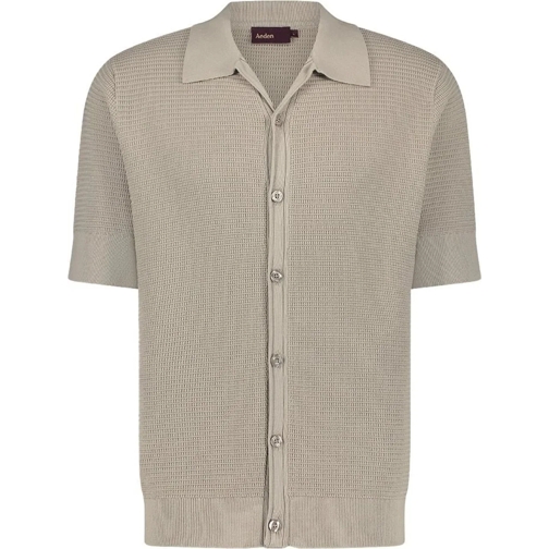 AEDEN Gilet Maxwello Shirt Taupe taupe