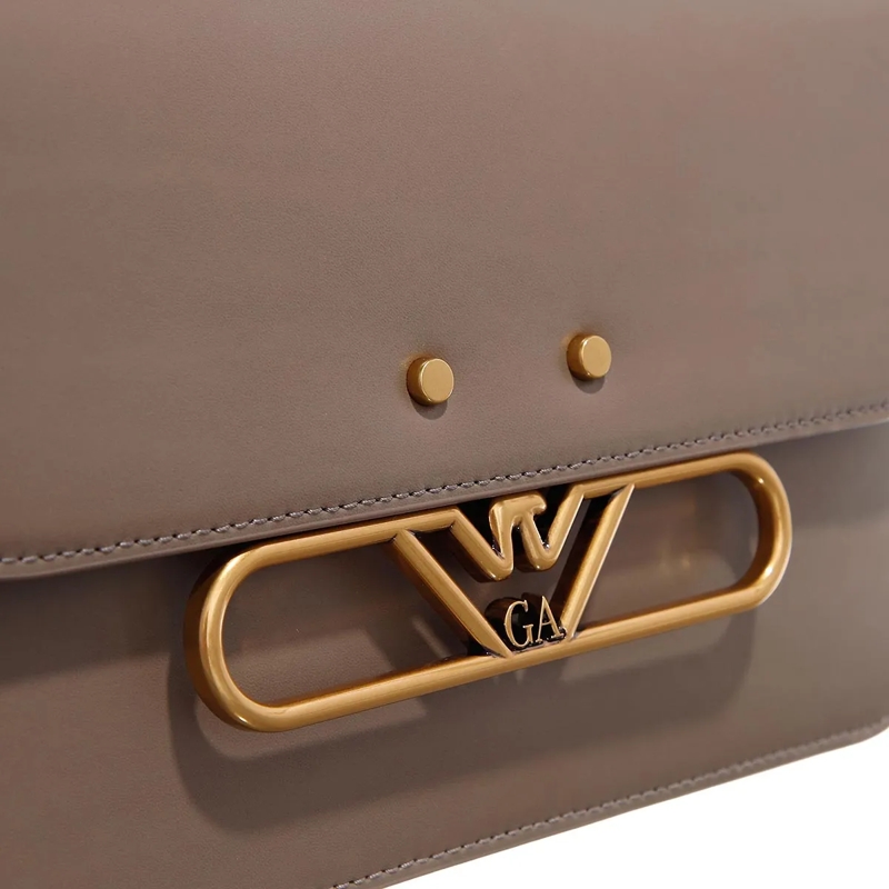 Emporio Armani Crossbody Bag Shopping S Simil Nappa Goffrata - Shopping S Quilt Taupe(Image 4)