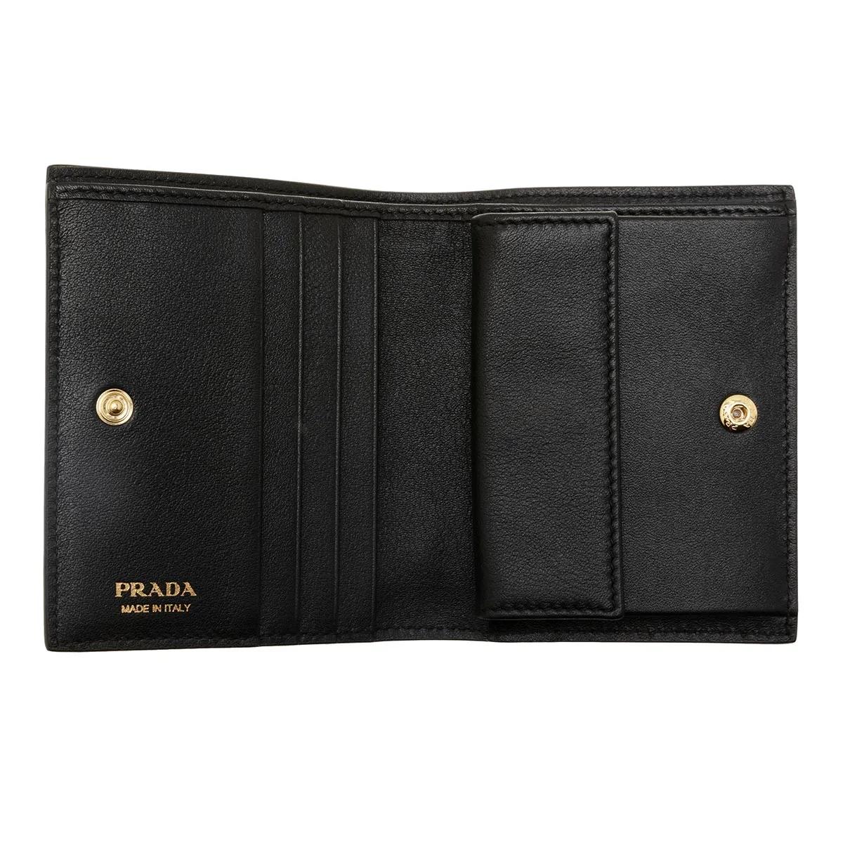 Prada small wallet hotsell