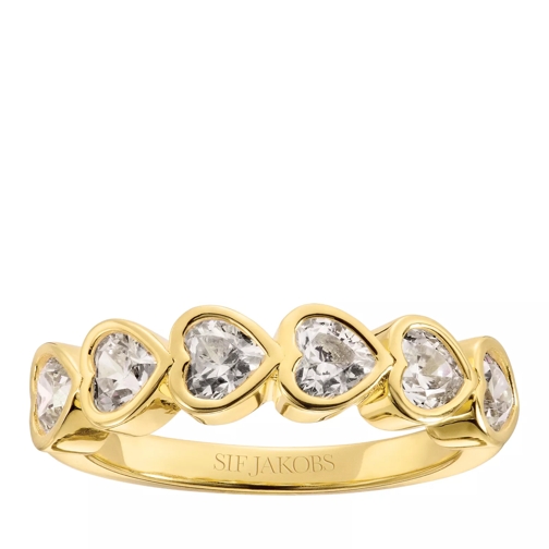 Sif Jakobs Jewellery Amorino Ring Gold Pavéring