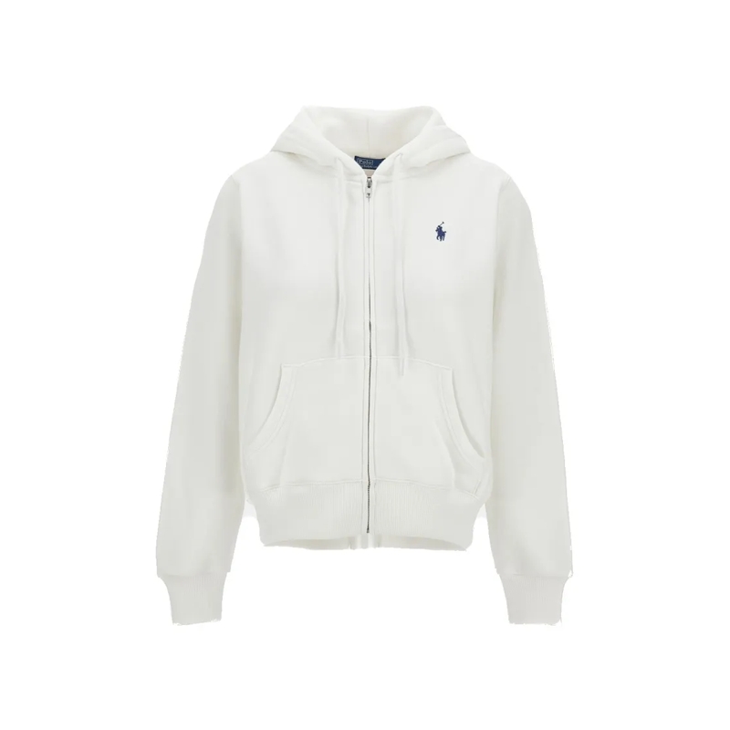 Polo Ralph Lauren  Full Zip Sweatshirt White