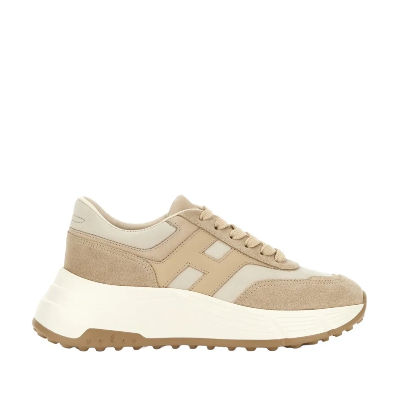 Hogan Lage-top sneaker Classic Lace-Up Sneakers With Sole Neutrals