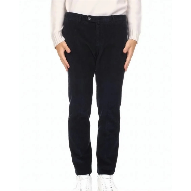 Briglia Chino Velvet Chino Trousers White