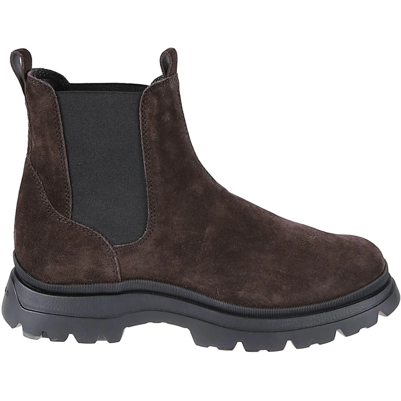 Hogan Bottes H692 Chelsea Boots Brown braun