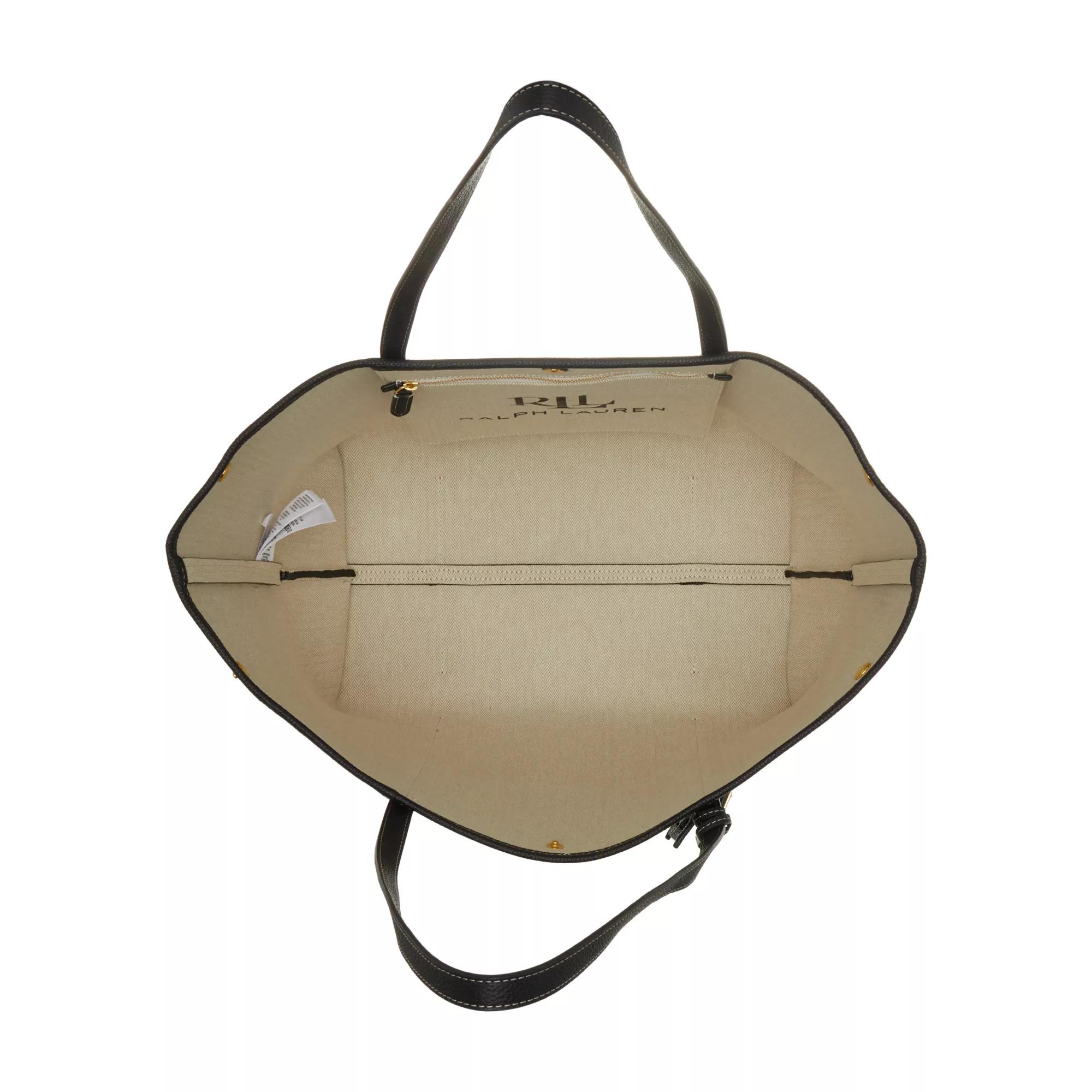 Lauren Ralph Lauren Shoppers & Totes Emerie Tote Large in beige