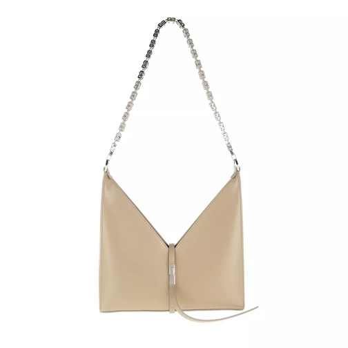 Givenchy Small Cut Out Shoulder Bag Leather Beige Borsa hobo