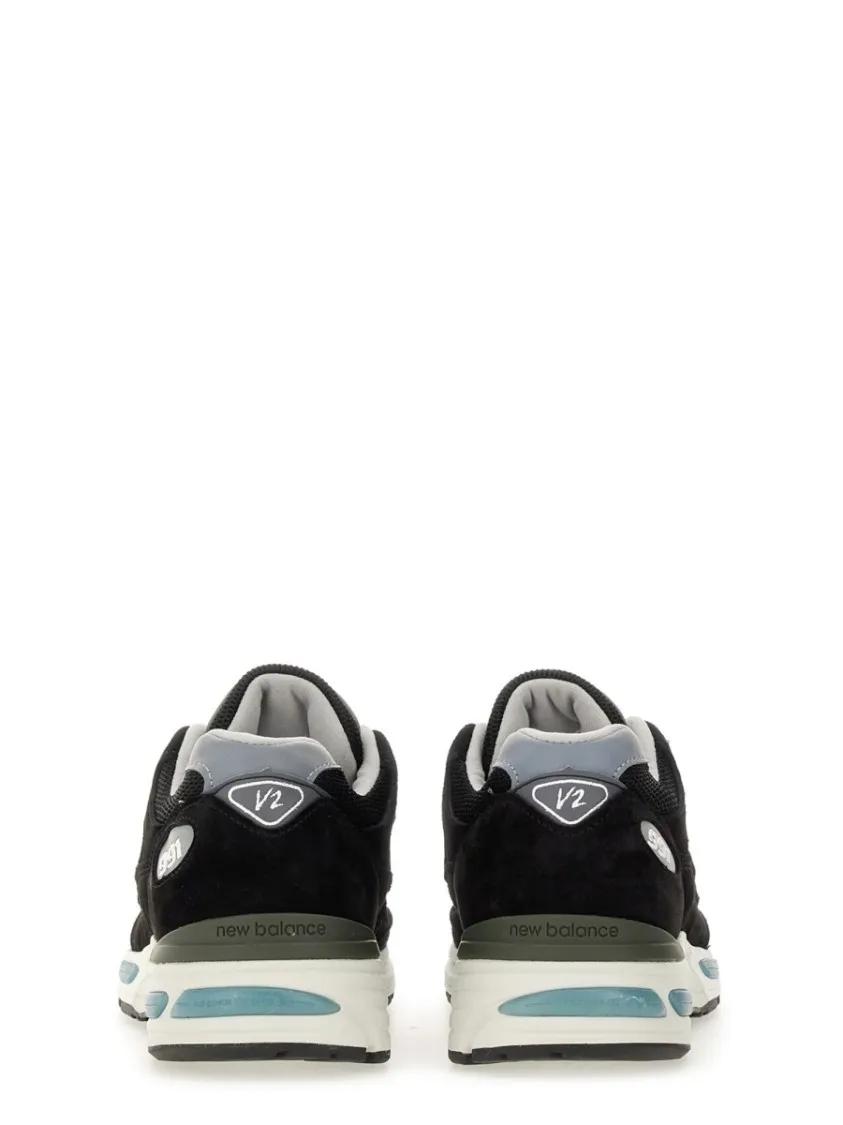 Thumbnail - New Balance Low-Top Sneaker - 991V2 Sneakers - Gr. 9_5 - in Schwarz - für Damen