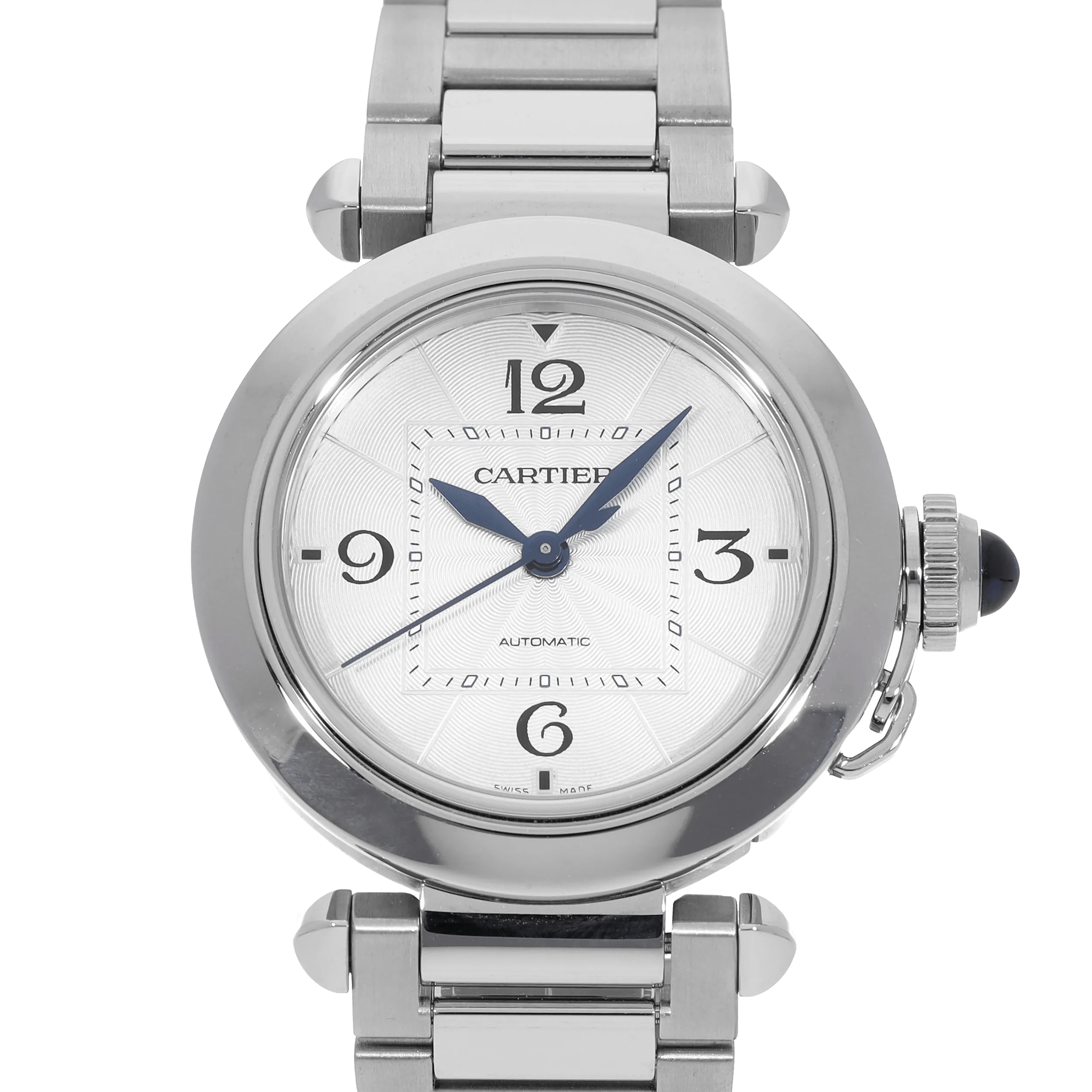 Cartier Pasha Silber Automatikuhr