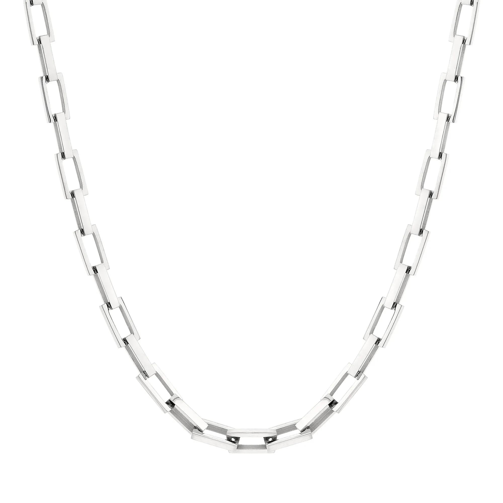 Liebeskind Berlin Halskette - Edelstahl Halskette - Gr. unisize - in Silber - für Damen