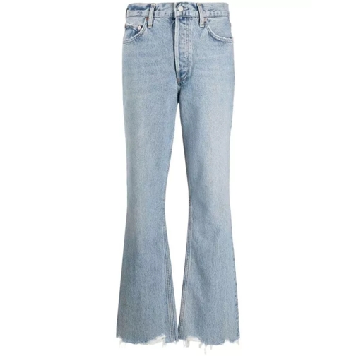 Agolde Mid-Rise Bootcut Denim Jeans Blue Bootcut-Jeans