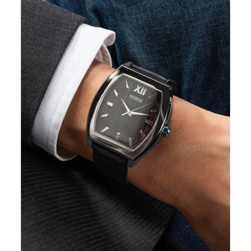 Guess Quarzuhr Quarz-Analoguhr Punctual schwarz(Image 6)