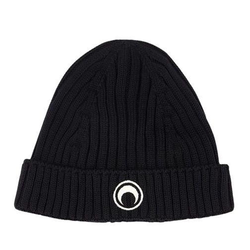 Marine Serre Hut Beanie - Wool - Black Black