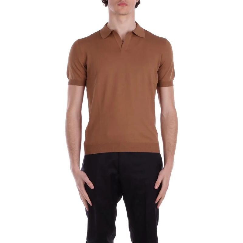 Tagliatore Polo T-Shirts And Polos Camel beige