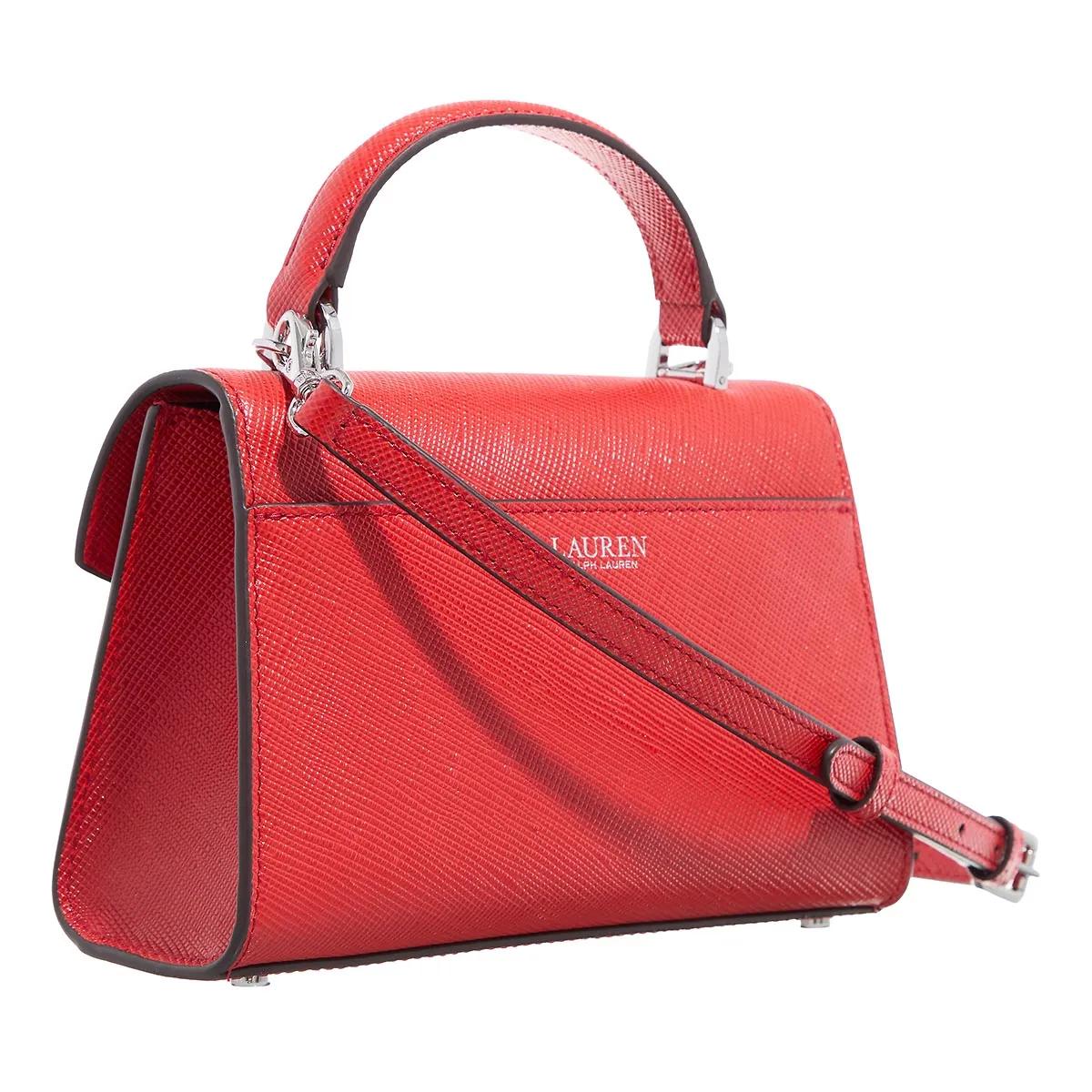 Lauren Ralph Lauren Satchels Farrah Sm-Satchel-Small in rood