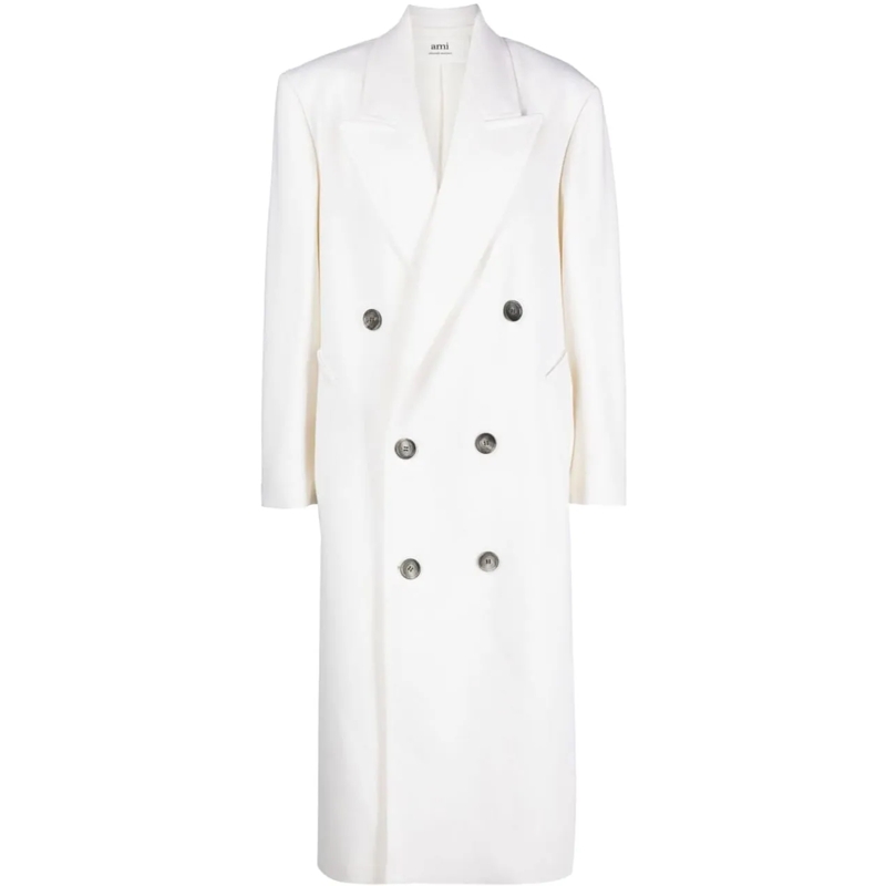 AMI Paris Übergangsjacke Coats White weiß