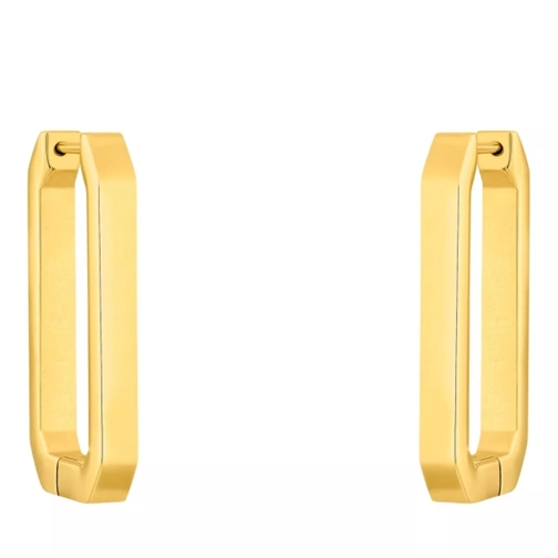 JOOP! Square Hoop Earrings Gold Créole