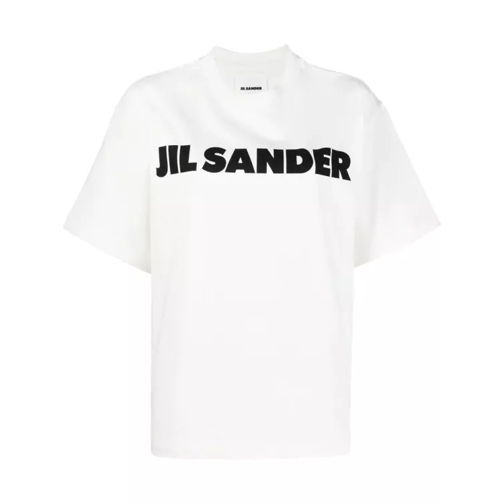 Jil Sander Logo T-Shirt S/S W White White 