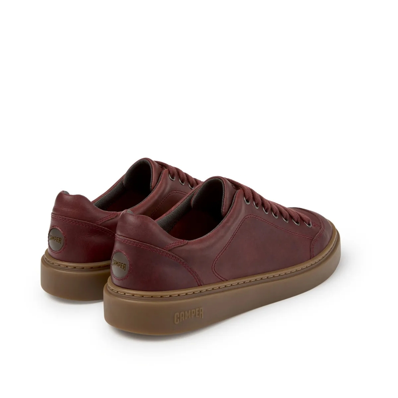 Camper Low-Top-Sneaker - Zertifikat der Leather Working Group- Schuhmach burgund(Image 3)