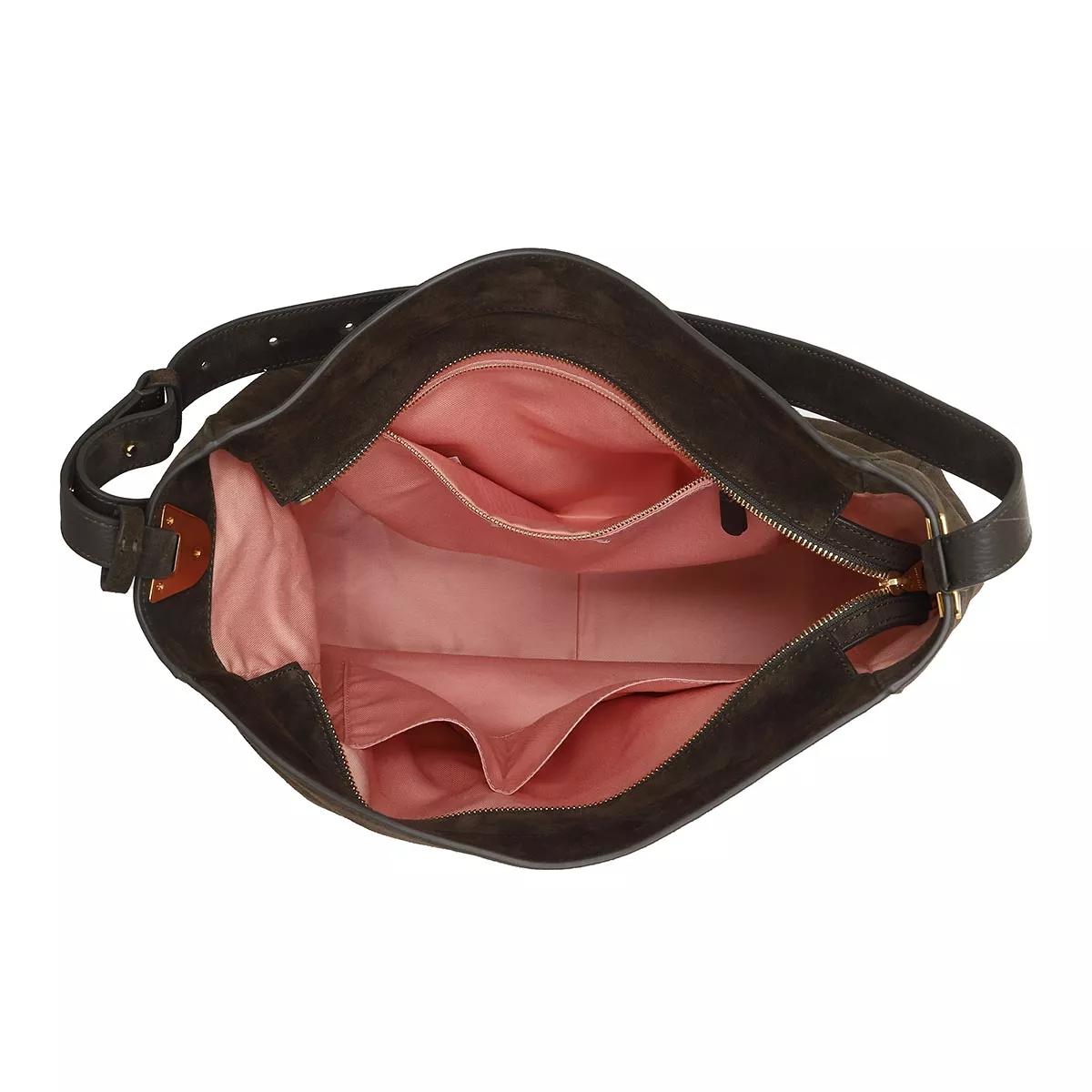 Guess Crossbody bags Izzy Top Zip Shoulder Bag in bruin