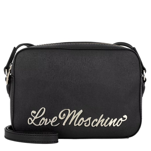 Love Moschino Letter Crossbody Bag Nero Borsetta a tracolla