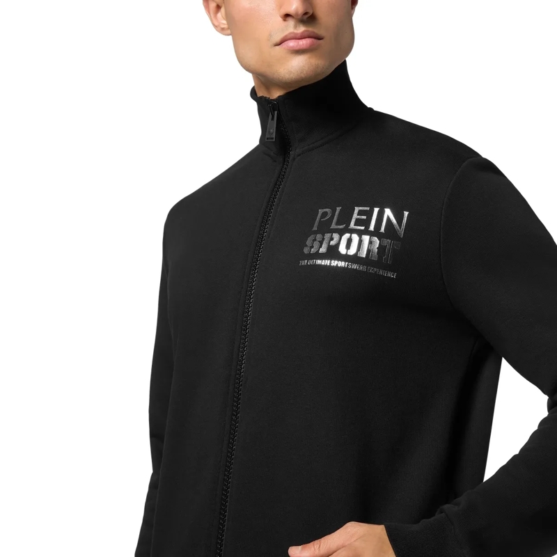 Plein Sport Daunenjacke Sweatjacke Tiger schwarz(Image 5)