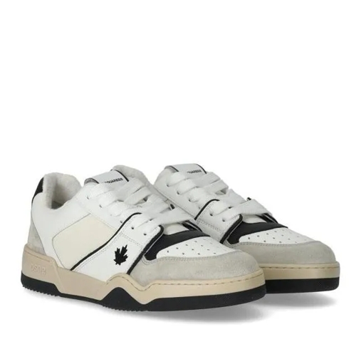 Dsquared2 Low-Top Sneaker Spiker White Black Sneaker White