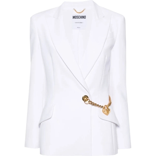 Moschino  Jackets White weiß