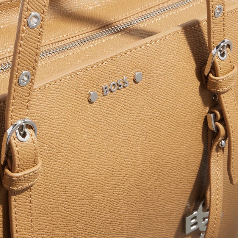 Boss Sac à provisions Cindy Shopper Medium Beige(Image 4)