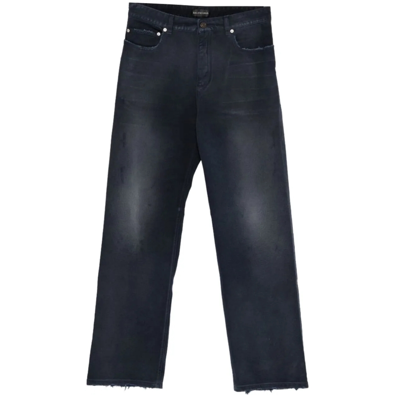 Balenciaga Jeans mit geradem Bein Jeans Blue blau