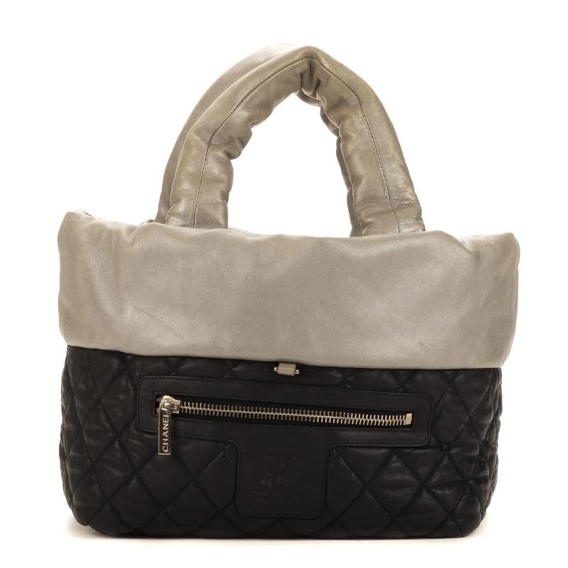 Chanel Crossbody Bag Cocoon Reversible silber