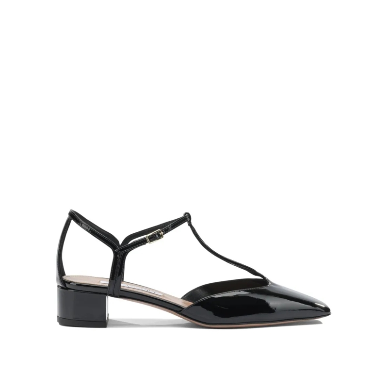 Aquazzura Pumps Black Slingback Pumps With Adjustable Buckle Black