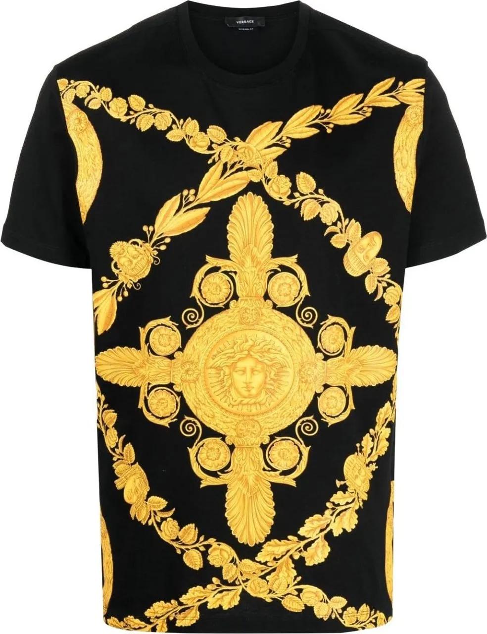 Versace - T-shirts and Polos Black - Größe S - schwarz