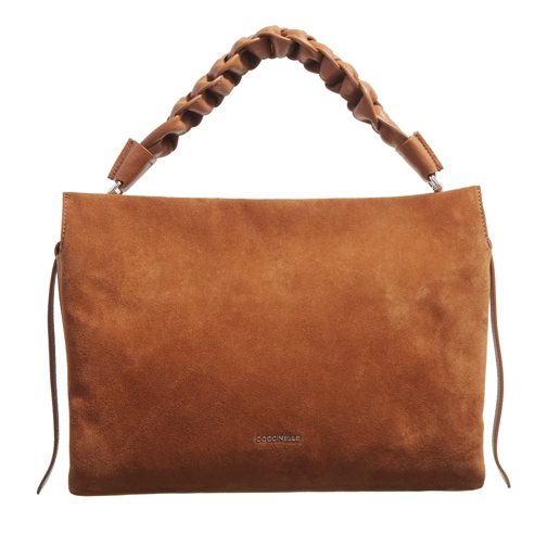 Coccinelle Boheme Suede Bimaterial Cuir Borsa a tracolla