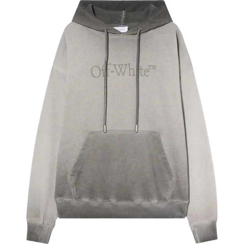 Off-White  Heren LAUNDRY 90S ZIP HOODIE grau