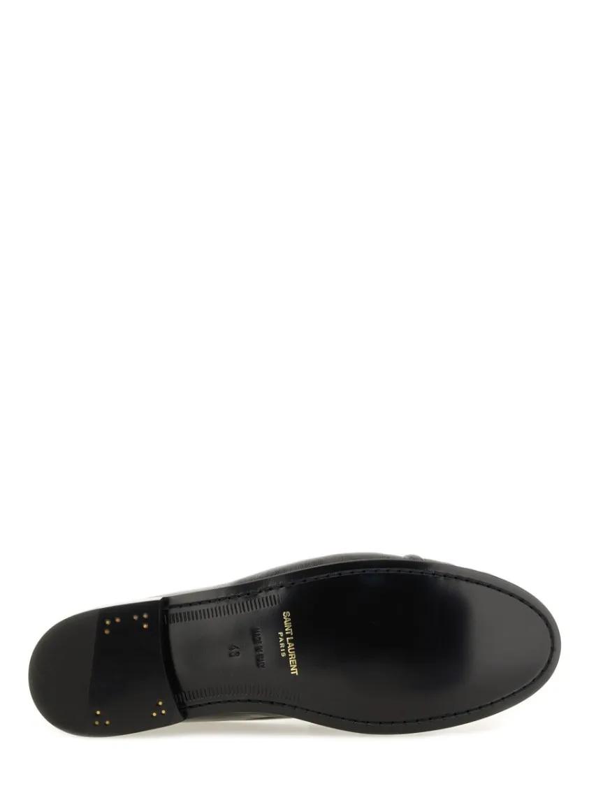 Thumbnail - Saint Laurent Loafer - "Le Loafer" Loafers - Gr. 44 (EU) - in Schwarz - für Damen