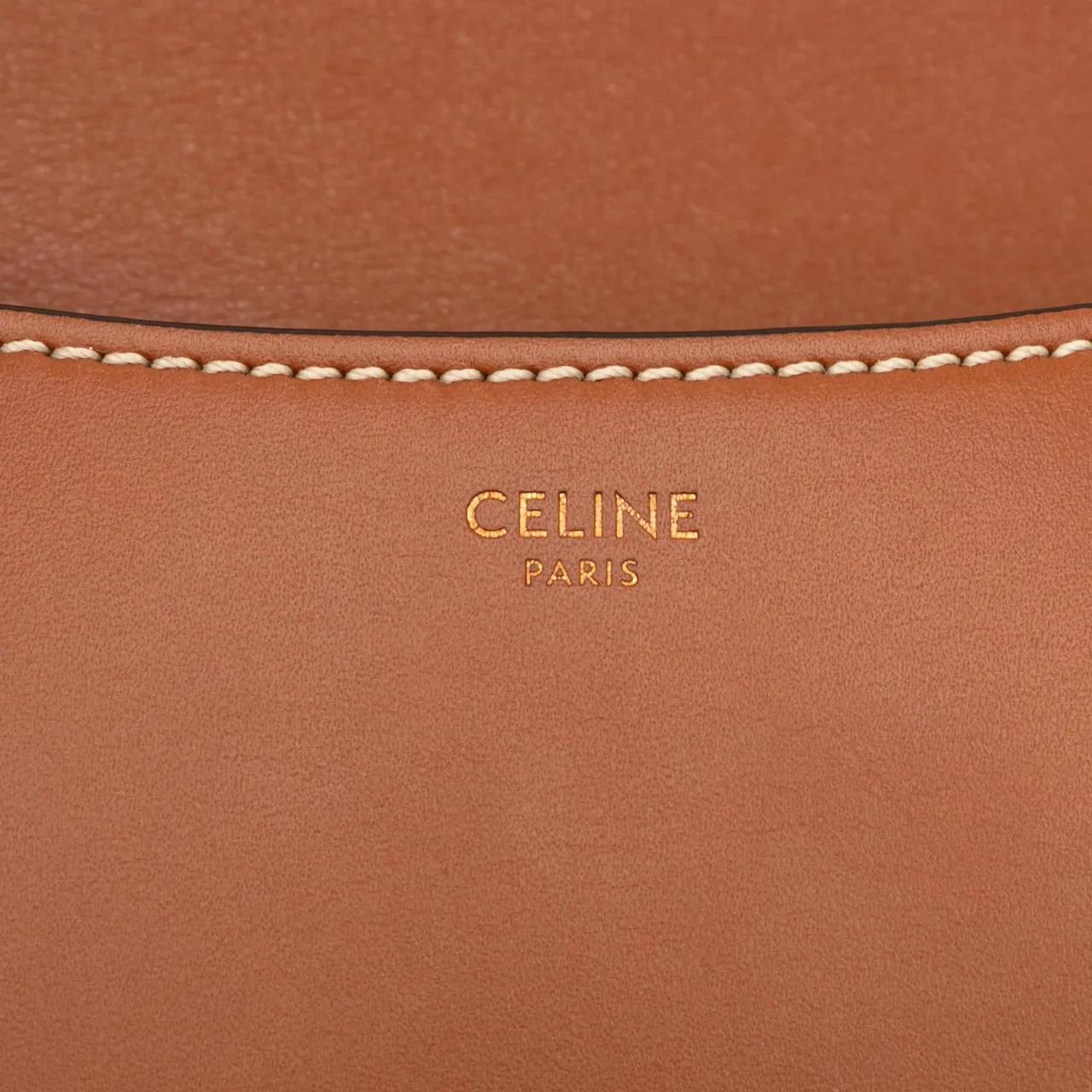 Thumbnail - Celine Hobo Bags - Small Maillon Triomphe Jacquard and Calfskin Crecy - Gr. unisize - in Blau - für Damen