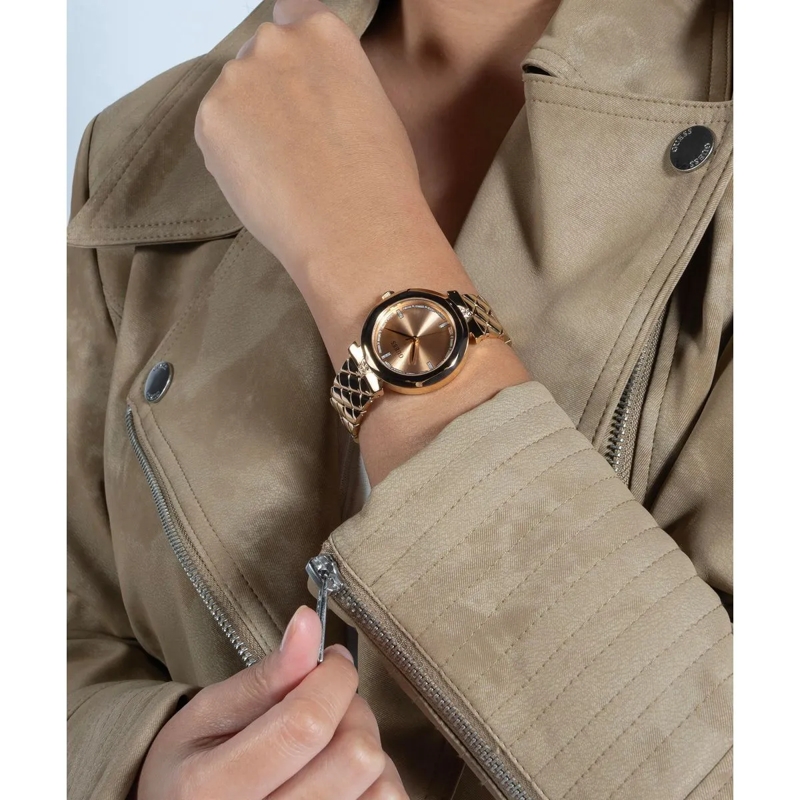 Guess Quarzuhr Quarz-Analoguhr Gd Rumour rosa(Image 5)