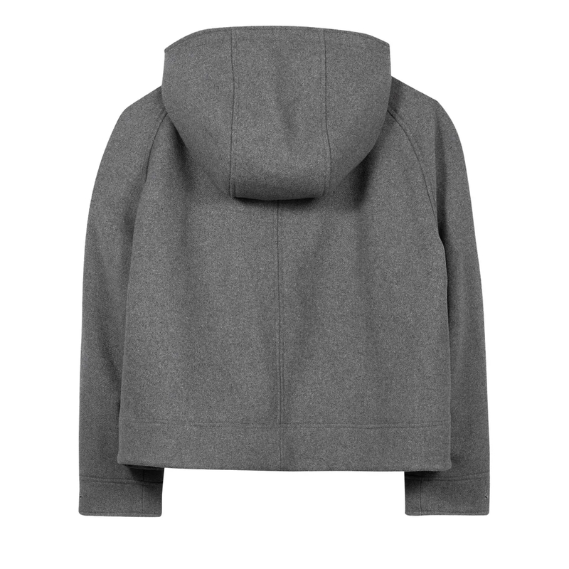 Luisa Cerano Windjack Outdoorjacke aus Woll-Mix heather grey(Image 6)