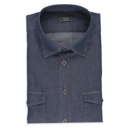 Peserico Denim Shirt Blue 